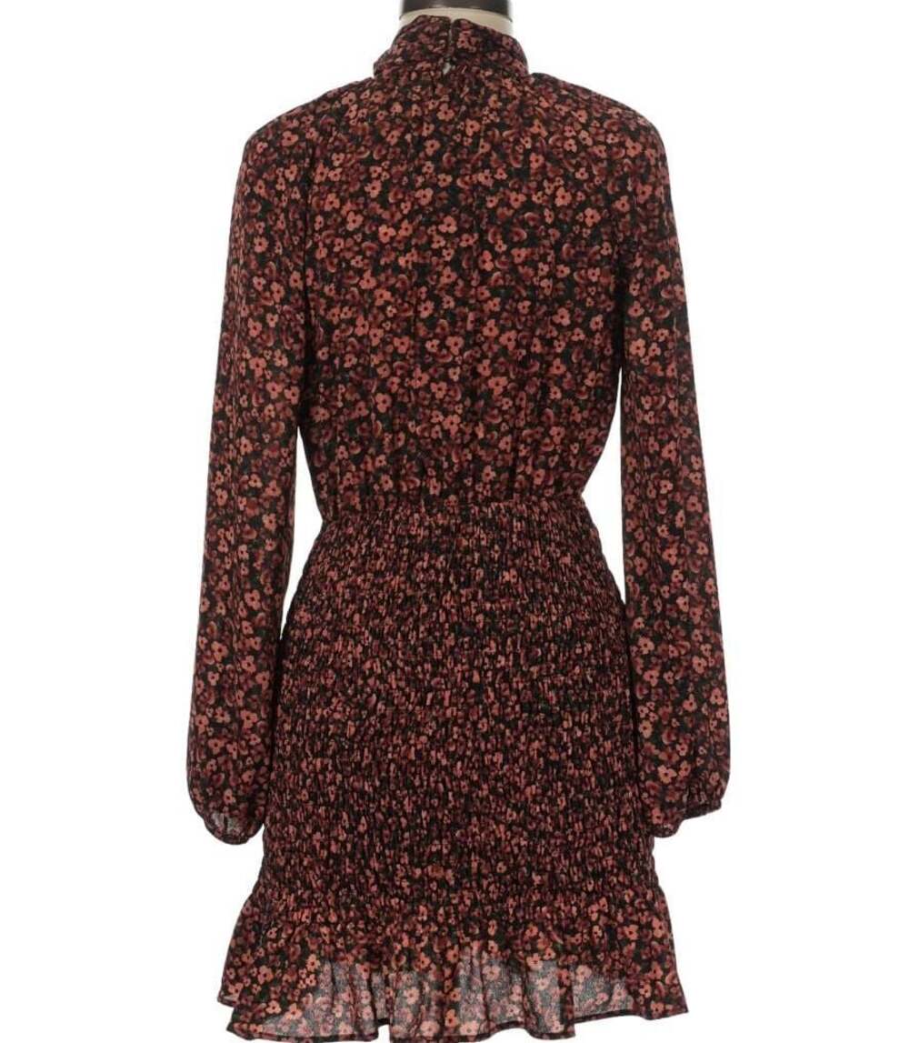 Zara Floral Print Smocked Mini Dress Size S